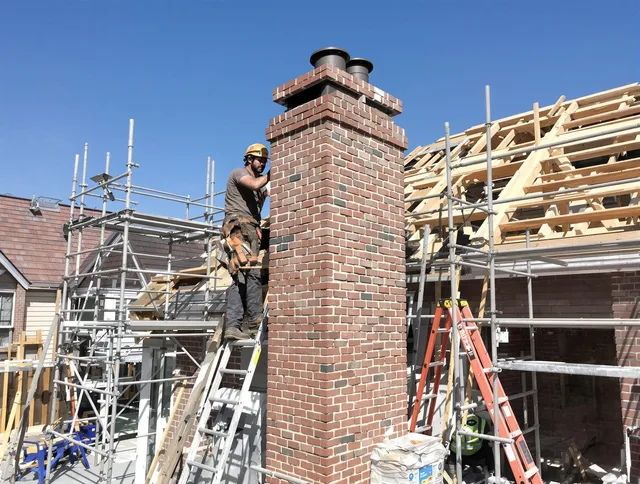 New chimney installation completed by Kannapolis Chimney Sweep in Kannapolis, NC