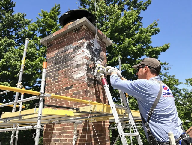 Structural chimney repair by Kannapolis Chimney Sweep in Kannapolis, NC