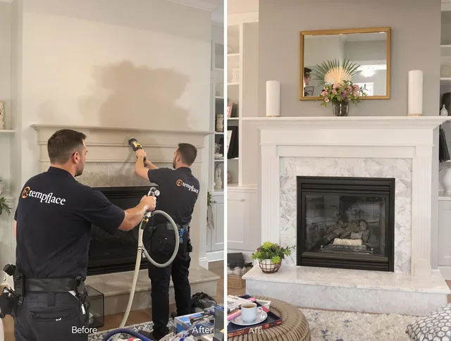 Professional soot removal by Kannapolis Chimney Sweep team in Kannapolis, NC